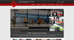 Desktop Screenshot of europacup2012.korfball.pl