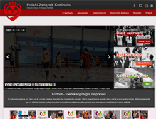 Tablet Screenshot of europacup2012.korfball.pl