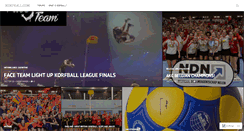 Desktop Screenshot of korfball.com