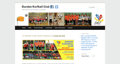 Desktop Screenshot of dundee.korfball.org.uk